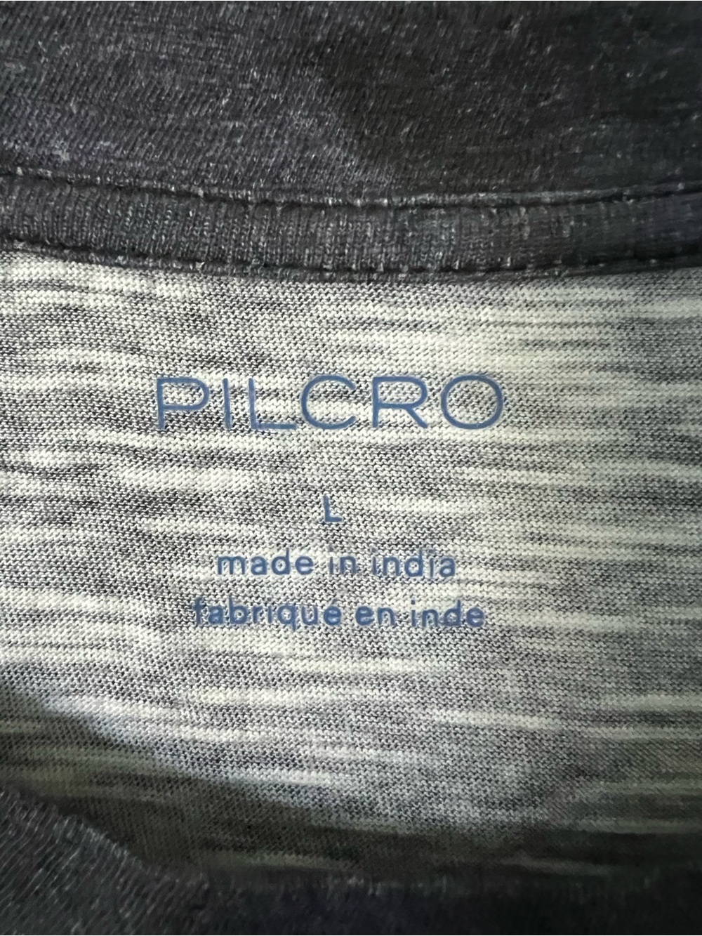 Pilcro Black & Gray Lace-Sleeve Tee ~ L - Picture 4 of 8
